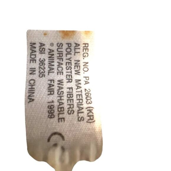 Hand Puppets Animal Fair Set of Frog & Bunny Sweaters 10" Harcourt INC Vtg - Picture 16 of 16